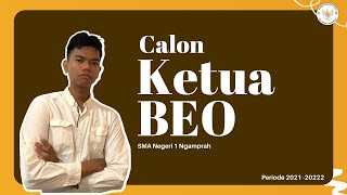 Calon Ketua BEO SMA Negeri 1 Ngamprah Periode 2021 - 2022