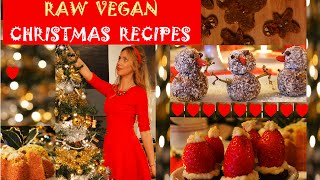 ♥ No-bake Christmas desserts: raw, vegan and gluten free cupcakes, cookies and coconut balls ♥