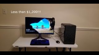 Gaming Setup for UNDER $1,200 (2020)