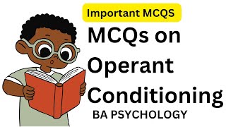 Important MCQS on Operant Conditioning | CUET Psychology | BA/MA Psychology