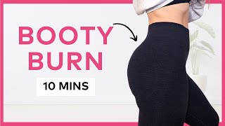 Booty Workout At Home - Non Stop 10 Mins!