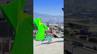 GTA V :  WATER RAGDOLL VS MOM VS BATMAN🥺#shorts