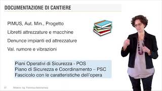 Sicurezza Cantieri - la documentazione di cantiere ANTEPRIMA