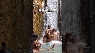 Father-son at waterfall #shorts #viral #trending #youtubeshorts #viralvideo #ytshorts