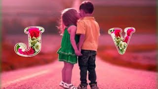 J💗V letter WhatsApp status J.V Name status J.V alphabet status J.V word status V.J letter status