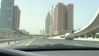 Driving to office -sheik zayed road, Dubai