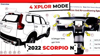 Scorpio Hidden Feature 4XPLOR MODE💥⚡ | 2022 Mahindra ScorpioN Hidden Feature⚡💥