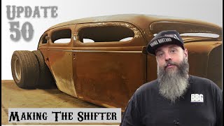 Making a cheap shifter kit fit our needs -   Update 50 1937 Dodge Rat Rod