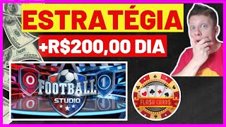 🔴FOOTBALL STUDIO A Melhor ESTRATÉGIA Para Ganhar No Football Studio! Melhor Robô FOOTBALL STUDIO!!!