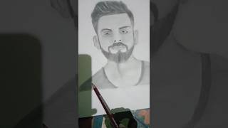 virat kohali sketch || #virat kohali #shorts #ytshorts #tradingshorts #sketch #drawing