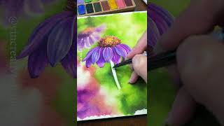 Painting Daisies with Watercolor