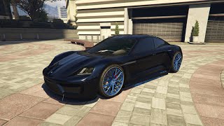 Cars of GTA V Expanded & Enhanced 4K: Pfister Neon, Porsche Taycan