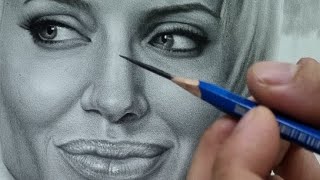 Realistic SKIN-TONE Shading! Graphite Pencil Drawing Tutorial LIVE!