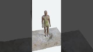 Crosby Beach Statues and Potters Barn Bird Bath Turn Into 3D Models - Antony Gormley's Another Place