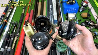 VIDEOO 433 : CẦN CẮM GỐC - CẦN TAY NHẬT 7M2 - MÁY CÂU LURE #DAIWA MÁY HỘT VỊT NGÀY 10/10