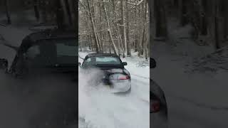 Z3 snow drifting 3rd gear pinned