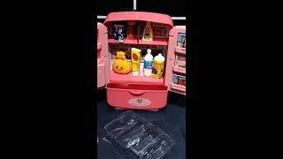 NICE & CUTE MINI FRIDGE PRETEND 😁😁 #toys #satisfying #cutetoys