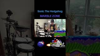 SONIC THE HEDGEHOG Marble Zone Drum Cover #shorts