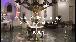 Szentmise és jótékonysági koncert Krisztus Király vasárnapján