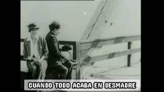 Cuando todo acaba en desmadre - Sketch realizado con una escena cómica de Charles Chaplin