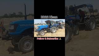 #shorts Powertrac euro 45 vs Sonalika 42 RX #shortvideo #tractor #eicher333 #farming #tractorstunt