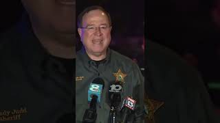 Sheriff Grady Judd Speaking About 13 Year Old Shooting At Deputies #shorts #shooting #florida #cops