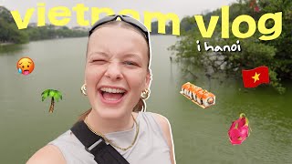 VIETNAM VLOG | en dag i hanoi med ida - tastetester eksotiske frugter & vietnamesisk mad