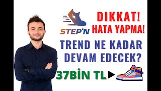 BEN DE AYAKKABI ALDIM! 37BIN TL! | STEPN NE OLACAK? | İZLEMEDEN GİRME! #GMT #GST