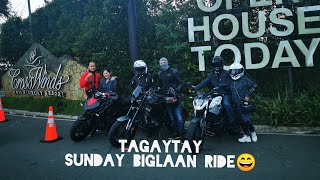 Tagaytay Sunday Ride! Biglaang Ride. 😆