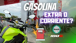 Gasolina Extra o Corriente? 🧐 | Cual es la mejor ? | Benelli 180s 🔥