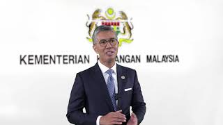 Video Statement from Tengku Zafrul, Malaysia's Minister of Finance