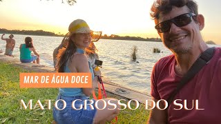 MAR DE ÁGUA DOCE vídeo 2 DO RIO PARANASÃO NO MATO GROSSODO SUL#motorhome