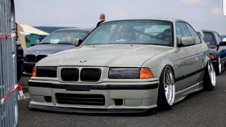 STANCED BMW E36 M3 ON A OZ WHEELS