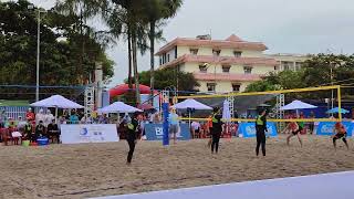 CAN THO 1 vs HOCHIMING Beach volleyball. Semi - final.Ha Tien, Vietnam