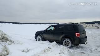 Ford escape hybrid&Mitsubishi Pajero Sport Offroad