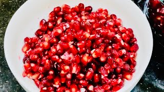 Pomegranate | How to cut pomegranates #TastyFoodUSA