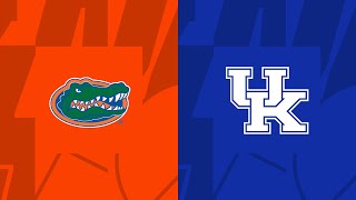 Florida Gators vs Kentucky Wildcats Live Reaction and Play by Play Commentary