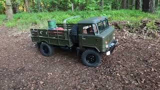 Cross RC GC4 - Gaz 66 1:10 - forest expedition