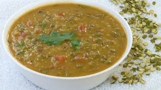 Dal tadka | green lentil recipe #greenlentils #greendahl