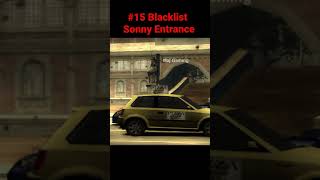 #shorts NFS Most Wanted #15 blacklist Sonny Race Entrance