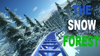 Planet Coaster: The Snow Forest Roller Coaster