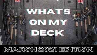 What's On My Deck - March 2021 Edition