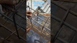 Steel Column Bindng | #shorts #shortviral #shortsyoutube #shortvideo