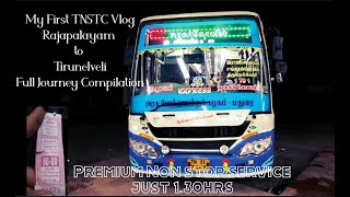 My First Tnstc Vlog_Rajapalayam To Tirunelveli By Tnstc-Madurai_[TN-57-N-2496] Premium Service.