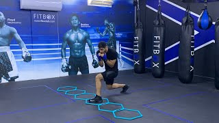 Boxing footwork drills