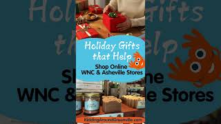 Shop online to help WNC & Asheville businesses. #wncmountains #holiday #giftideas