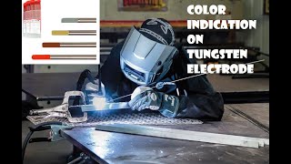 How to identify pure and alloyed tungsten electrode