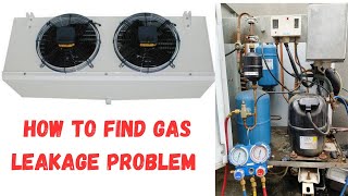 Cold Store Mai Gas leak nahi mil rhai hai||Cold Room temperature problem #refrigeration #coldstore