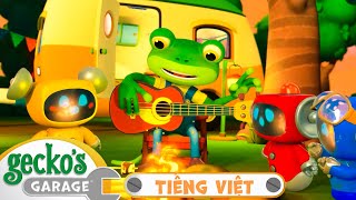 GIẢI CỨU Thảm Họa Cắm Trại | Xe TảI Dành Cho Trẻ Em | Gecko’s Garage Tiếng Việt