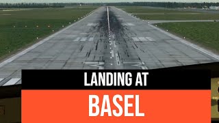 X-Plane 12 - Wizz Air A321 CEO Landing at Basel LFSB